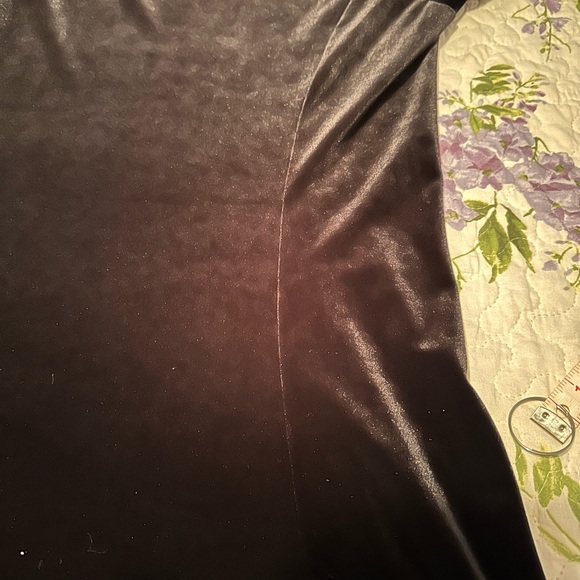 LANDS END VELOUR STYLE DRESS - Picture 5 of 8